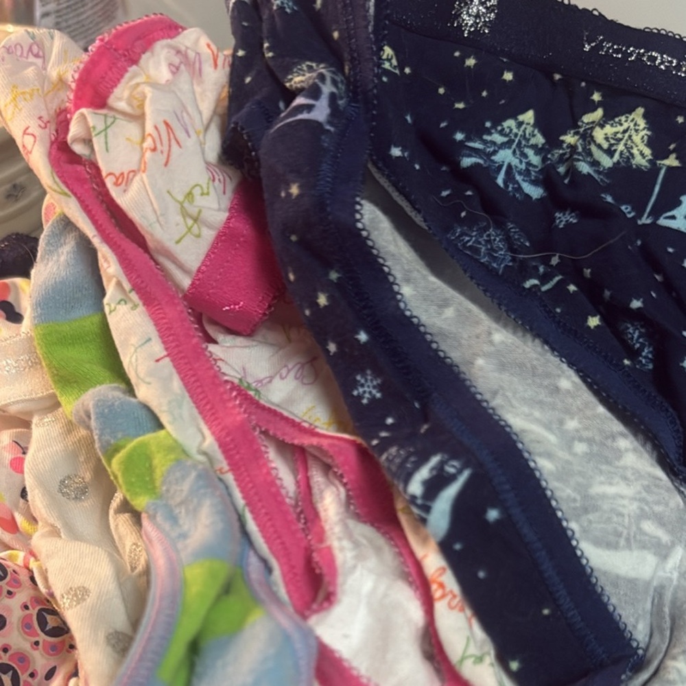 Victoria’s Secret 32 pairs of panties. NEW some have a tag others do not. Size 7